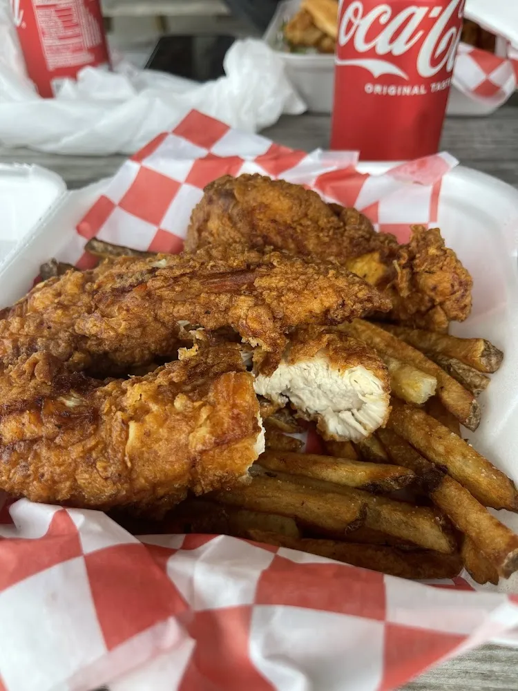 Chicken Tenders and Hand Cut Fries